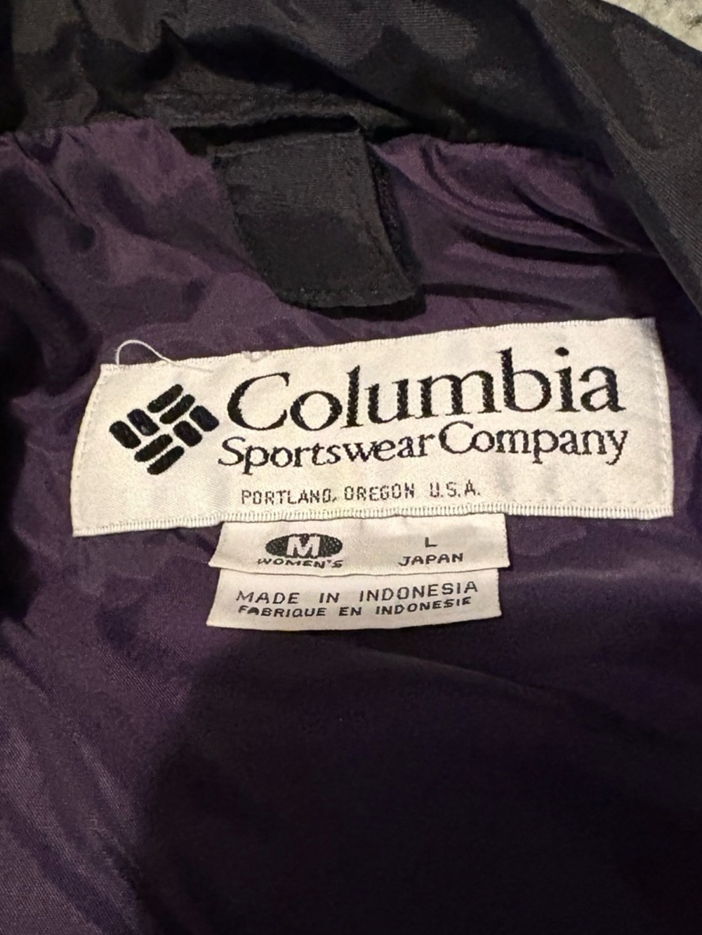 Columbia Sportswear Women’s Jacket - Purple/Black